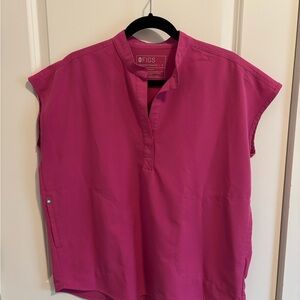 Figs Rafaela Oversized scrub top Vibrant Pink
